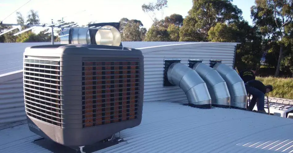 Evaporative Air Conditioning System