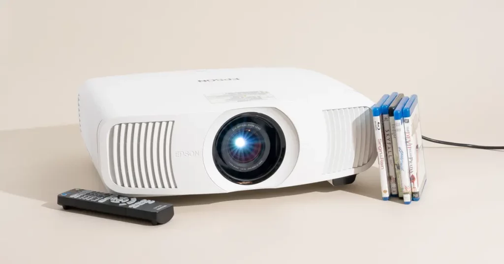 Projector With Optical Audio
